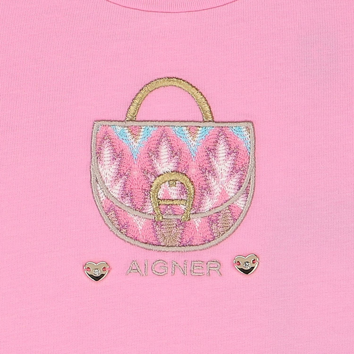 Younger Girls Pink Logo Bag Dress, 1, hi-res image number null