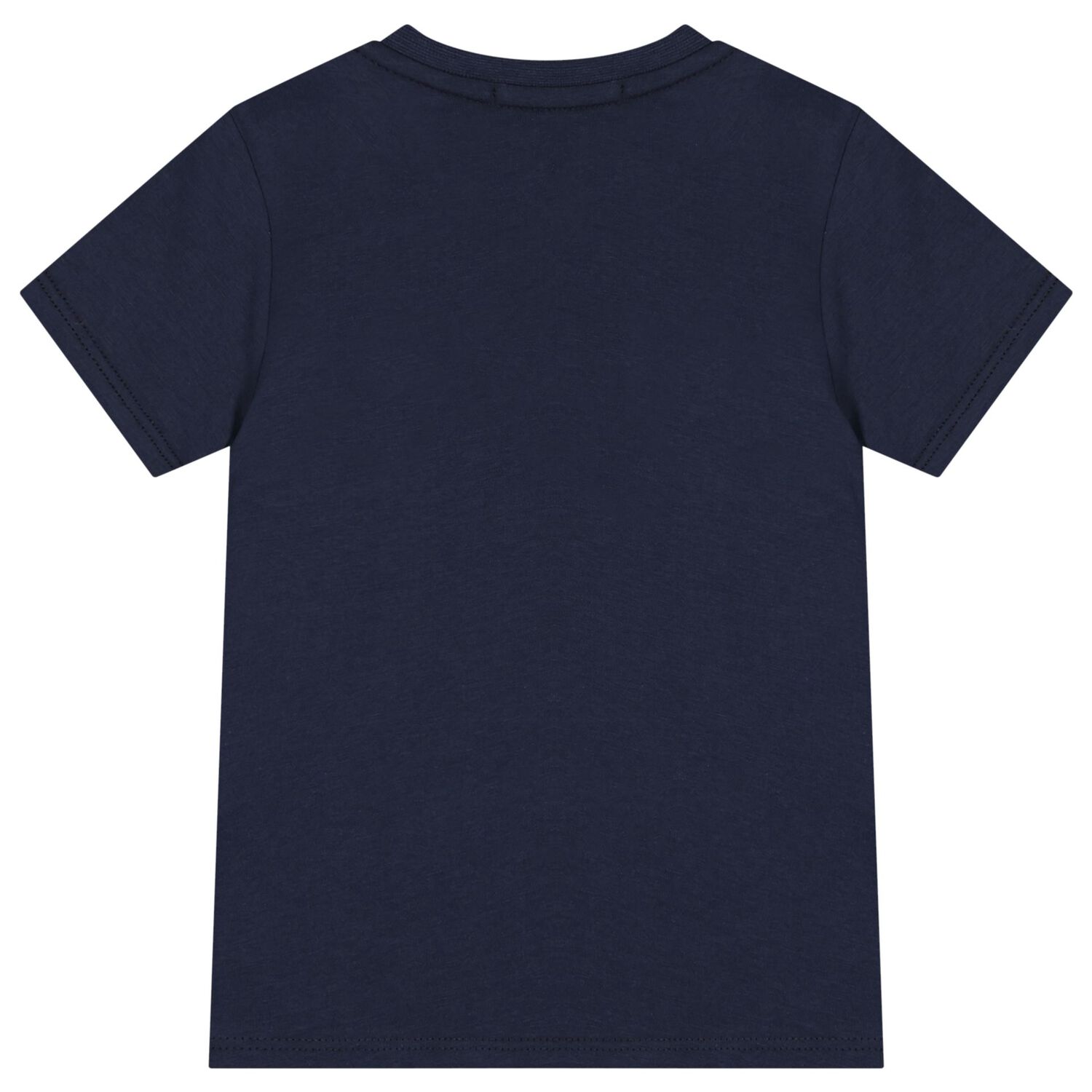 Boys Navy Blue Logo T-Shirt, 2, hi-res