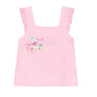 Girls Pink Floral Shorts Set, 1, hi-res