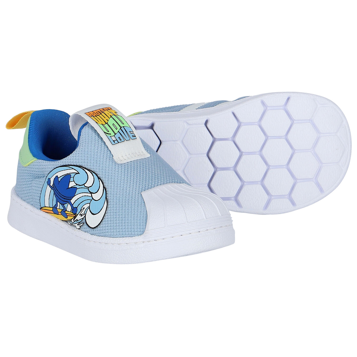 Blue Superstar 360 C Trainers, 1, hi-res