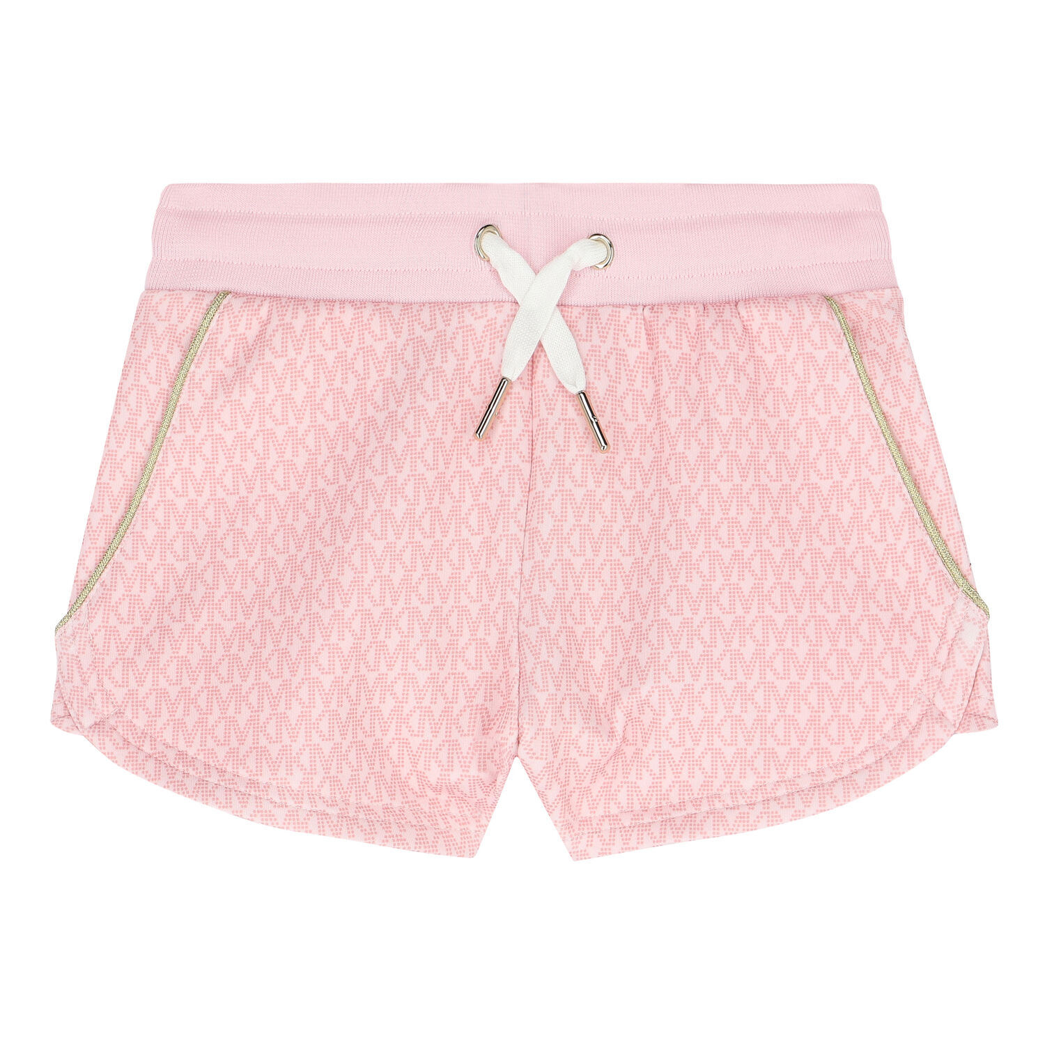 Girls Pink Logo Shorts, 1, hi-res