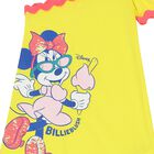 Girls Yellow Minnie Mouse Dress, 1, hi-res