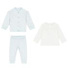 Younger Boys Blue & White Reversible Tracksuit Set, 2, hi-res