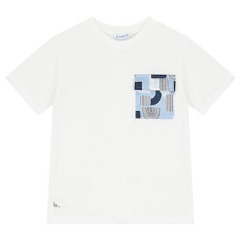 Boys White T-Shirt