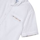 Boys White & Beige Shorts Set, 1, hi-res