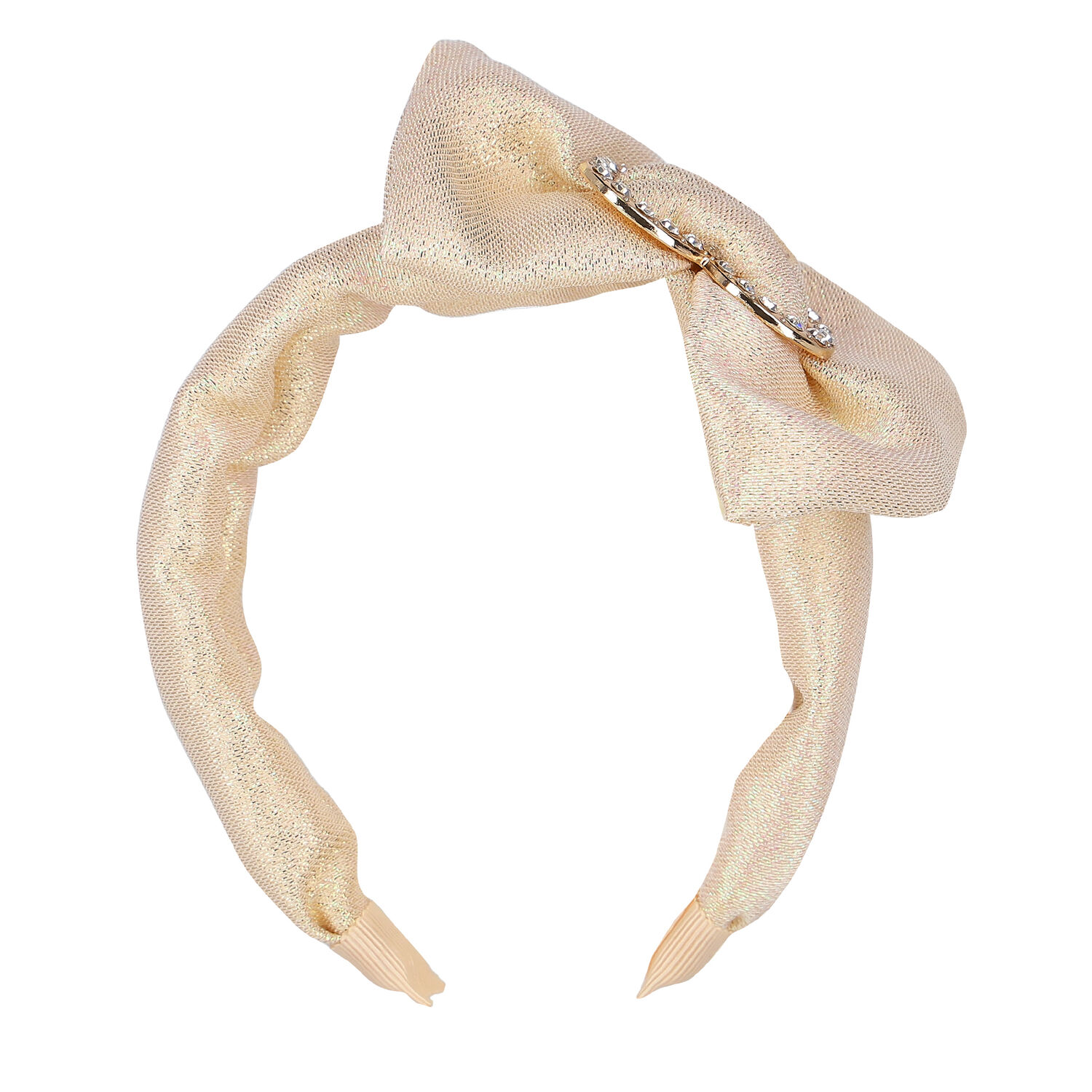 Girls White Glitter Headband, 3, hi-res image number null