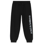 Black Logo Joggers, 1, hi-res