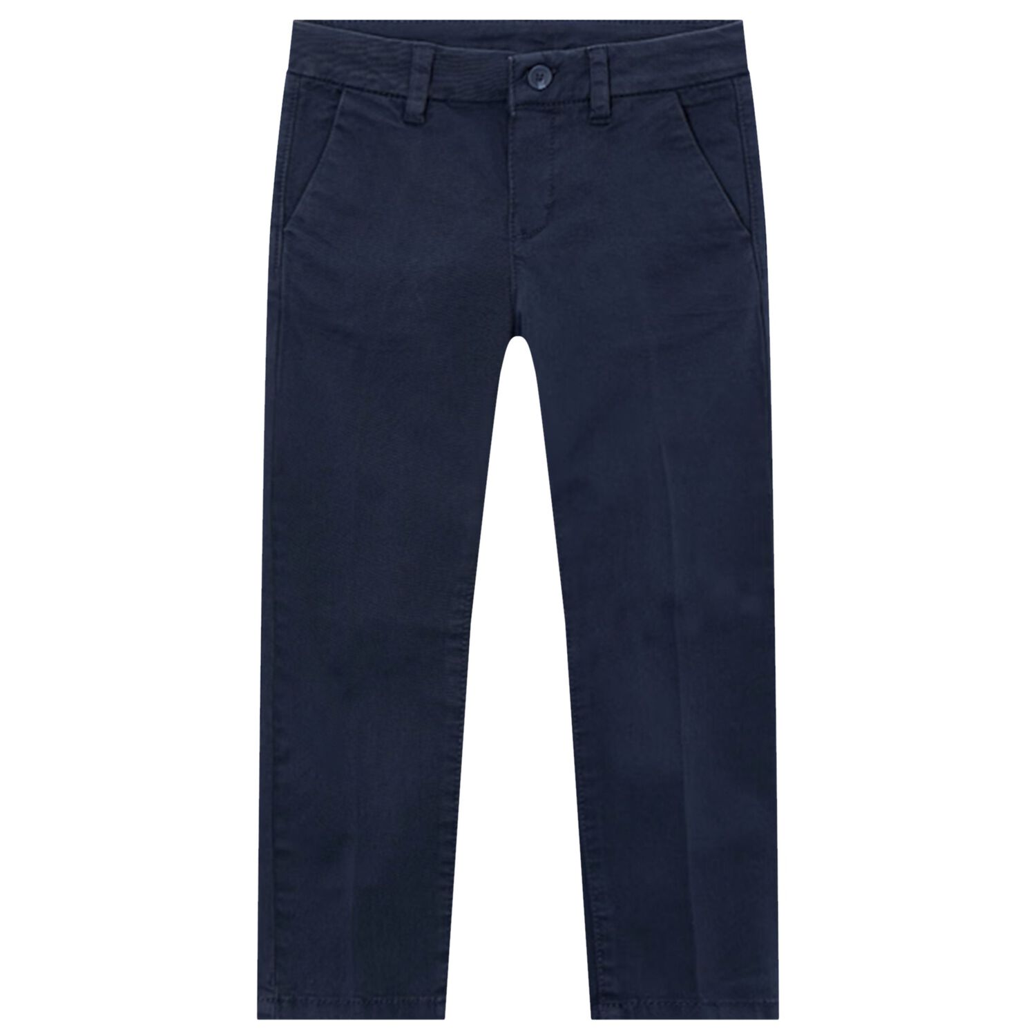 Boys Navy Blue Trousers, 2, hi-res