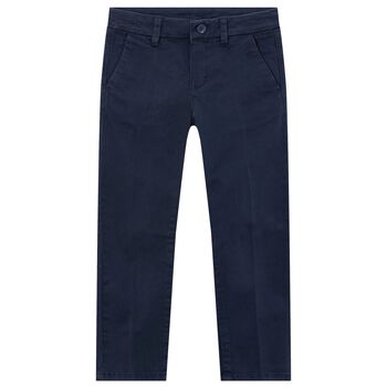 Boys Navy Blue Trousers
