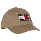 Beige Snoopy Logo Cap, 1, hi-res