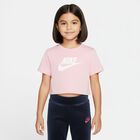Girls Pink & White Logo T-Shirt, 3, hi-res