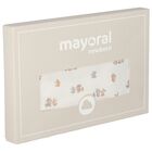 Ivory Teddy Bear & Rabbit Baby Blanket, 1, hi-res