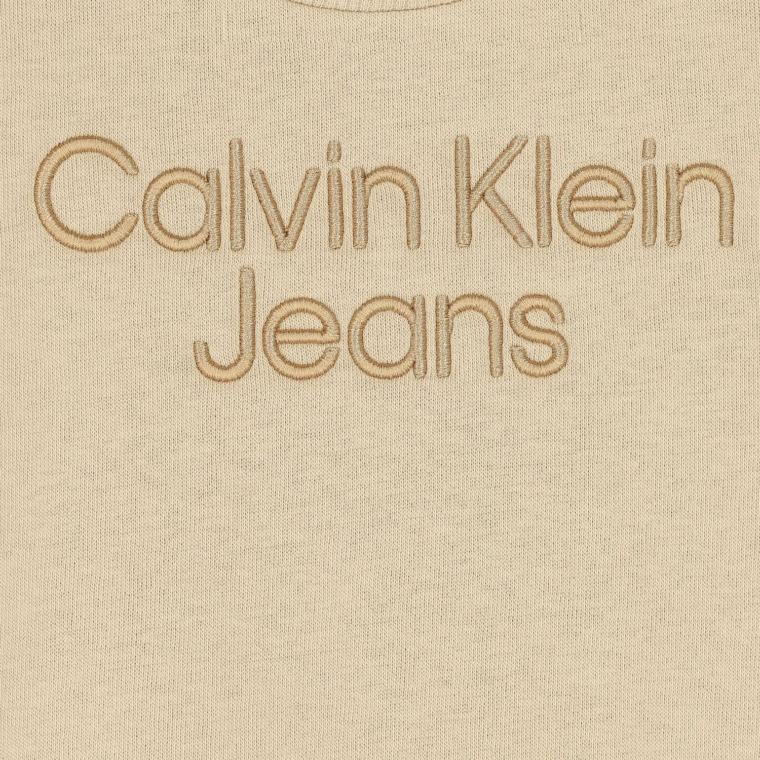 Beige Logo Tracksuit, 2, hi-res