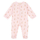 Baby Girls Pink Logo Babygrow, 3, hi-res