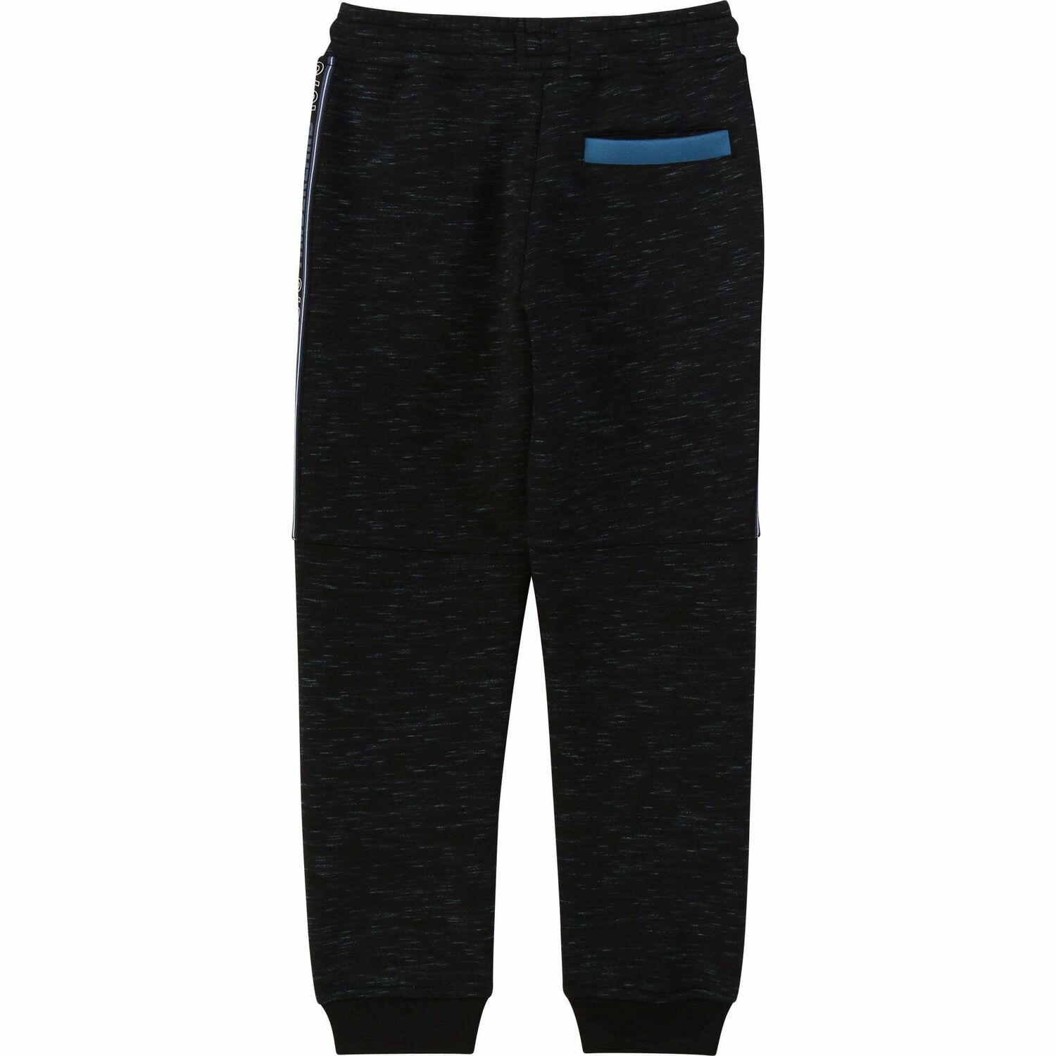 Boys Navy Blue Jersey Joggers, 1, hi-res