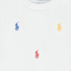Baby Boys White Logo T-Shirt, 1, hi-res