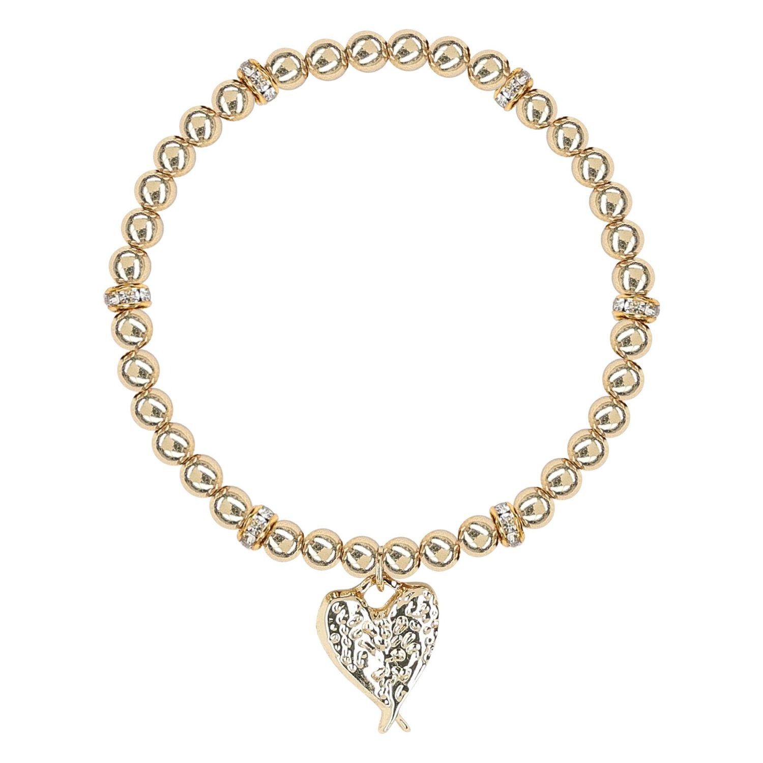 Girls Pink & Gold Bracelets ( 4-Pack ), 1, hi-res