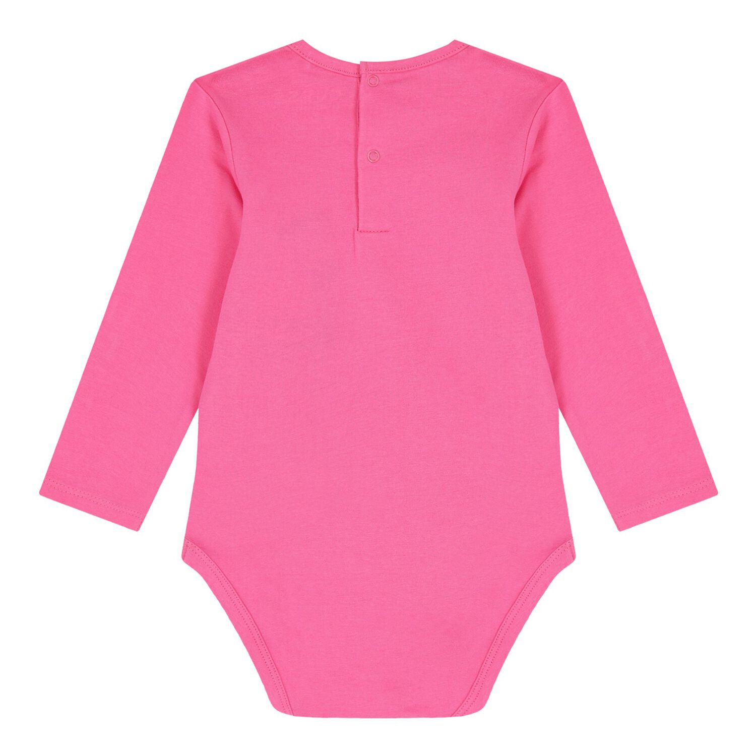 Baby Girls Pink & Blue Dungaree Set, 1, hi-res