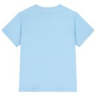 Boys White & Blue Shorts Set, 3, hi-res