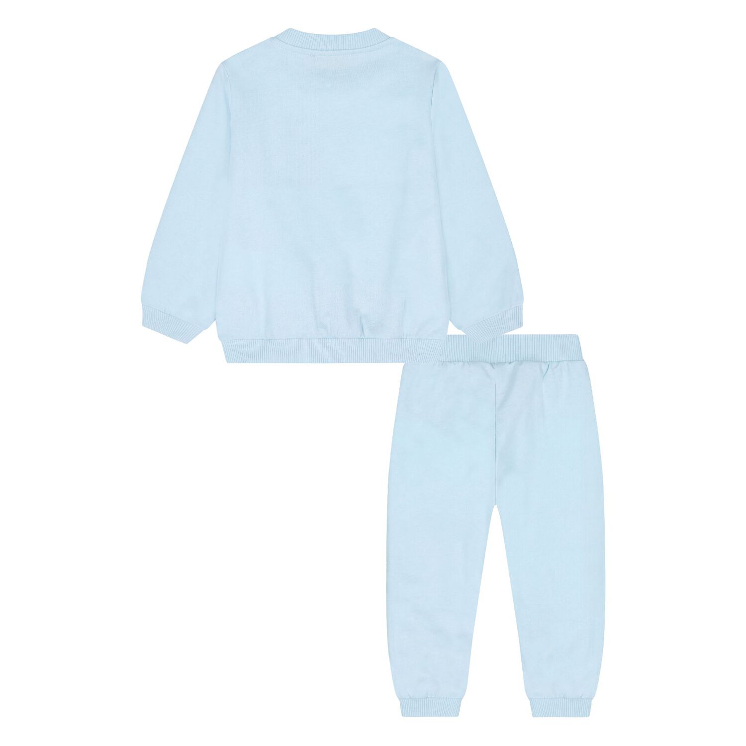Younger Blue Teddy Bear Logo Tracksuit, 3, hi-res