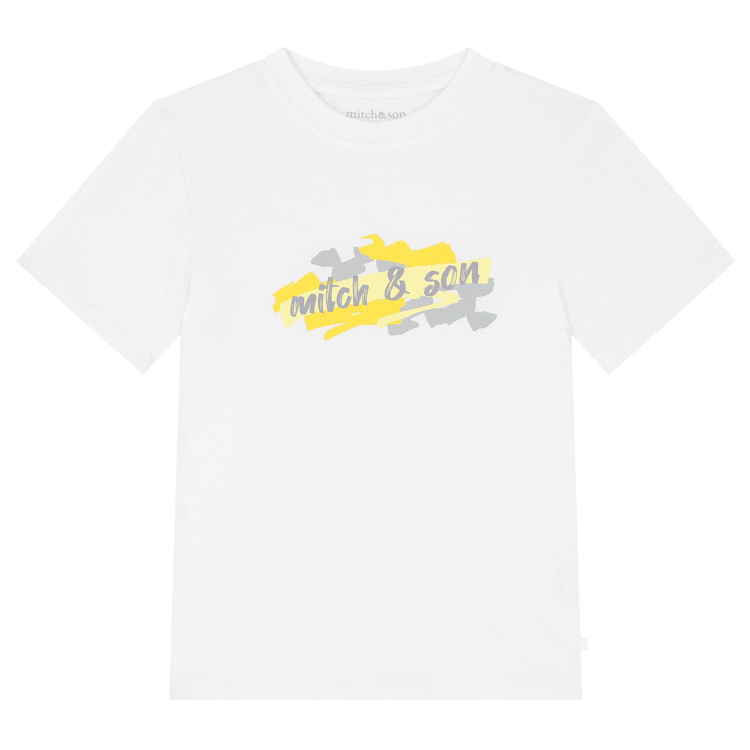 Boys White Logo T-Shirt, 1, hi-res image number null