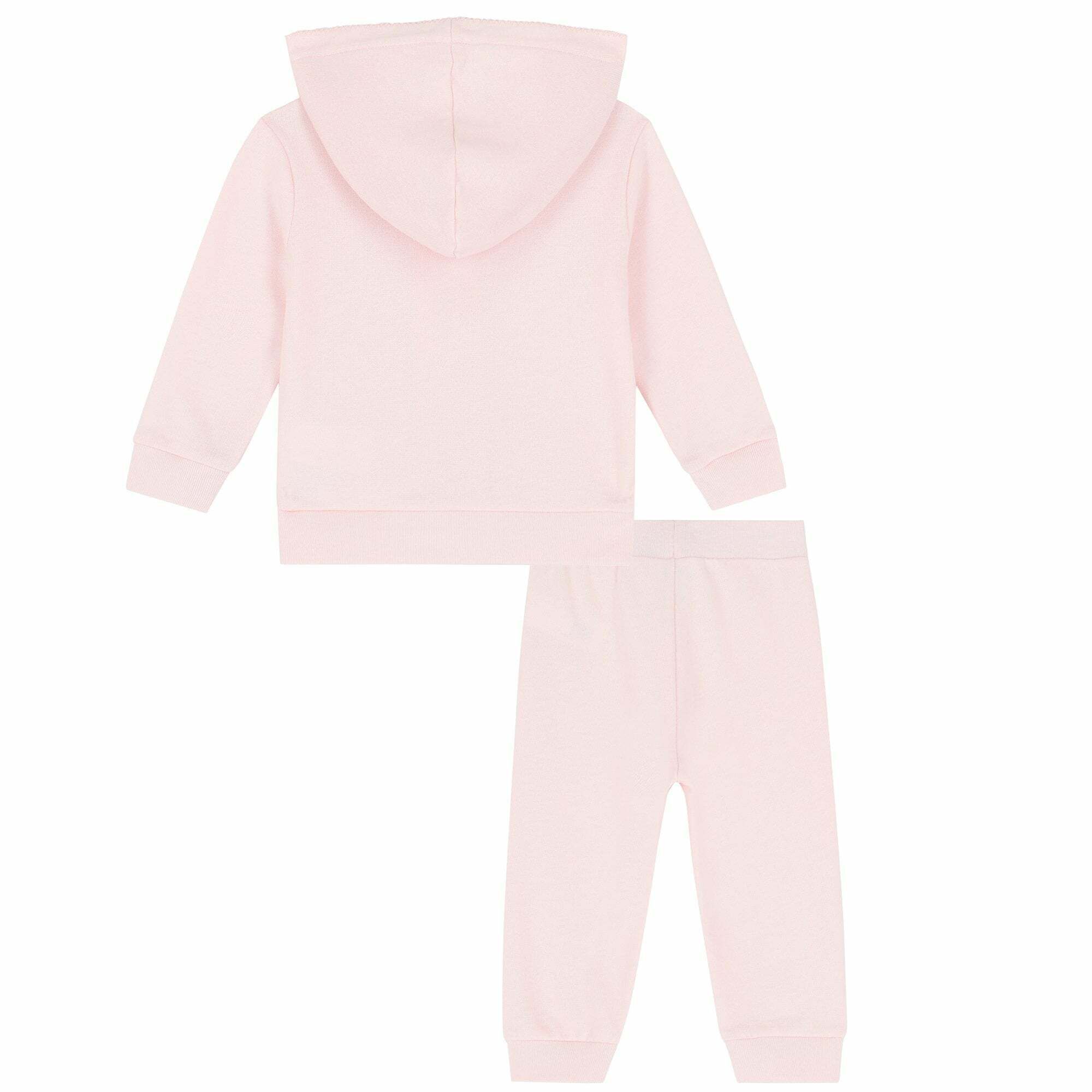 Ralph Lauren Baby Girls Pink Logo Tracksuit Junior Couture UK