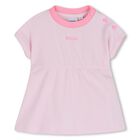 Baby Girls Pink Logo Dress Set, 1, hi-res