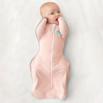 Baby Girl Pink Logo Swaddle Up 1.0 TOG
