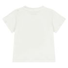 Younger Boys White Whale T-Shirt, 1, hi-res