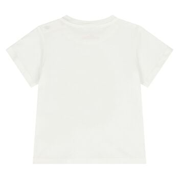 Younger Boys White Whale T-Shirt