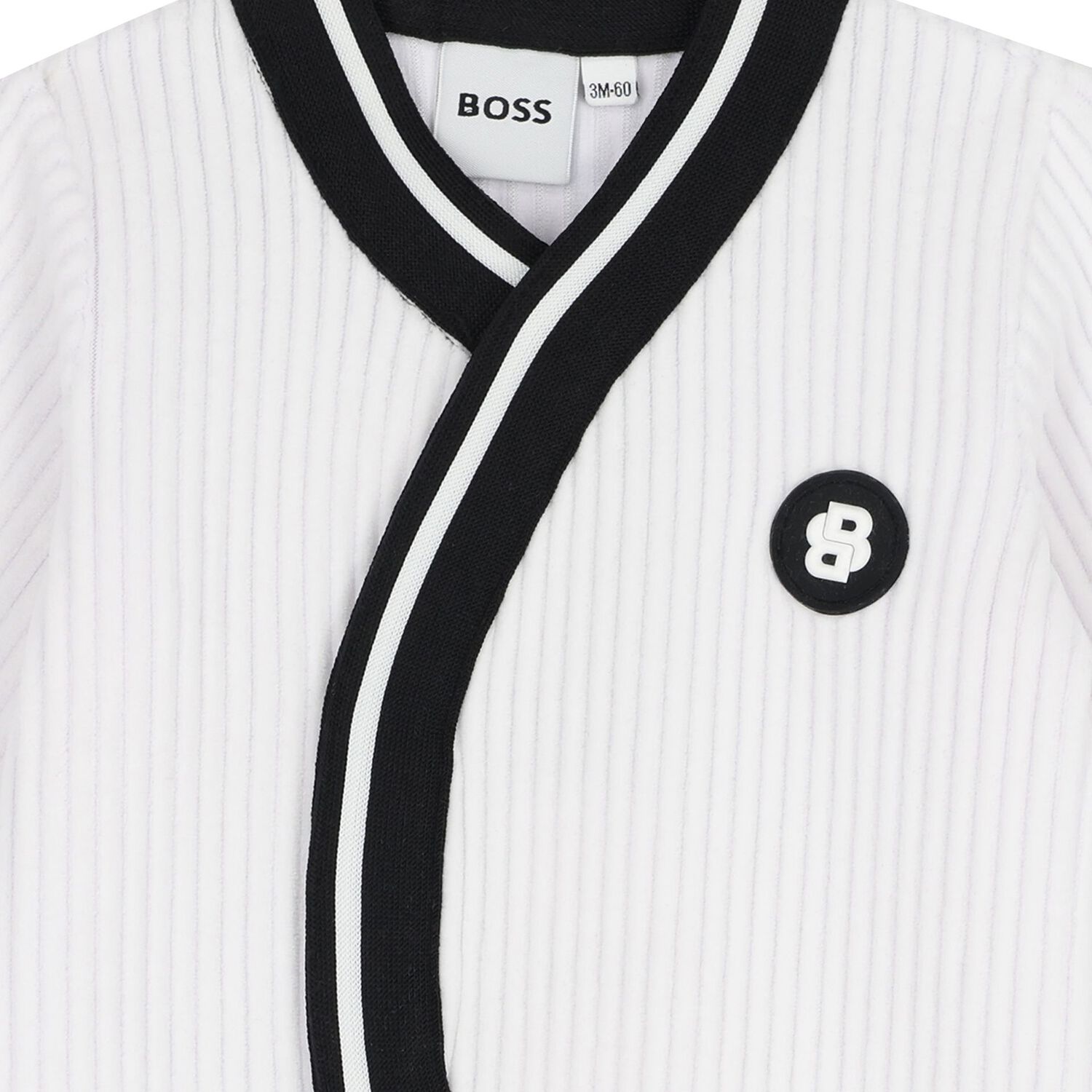 White Logo Babygrow Gift Set, 1, hi-res