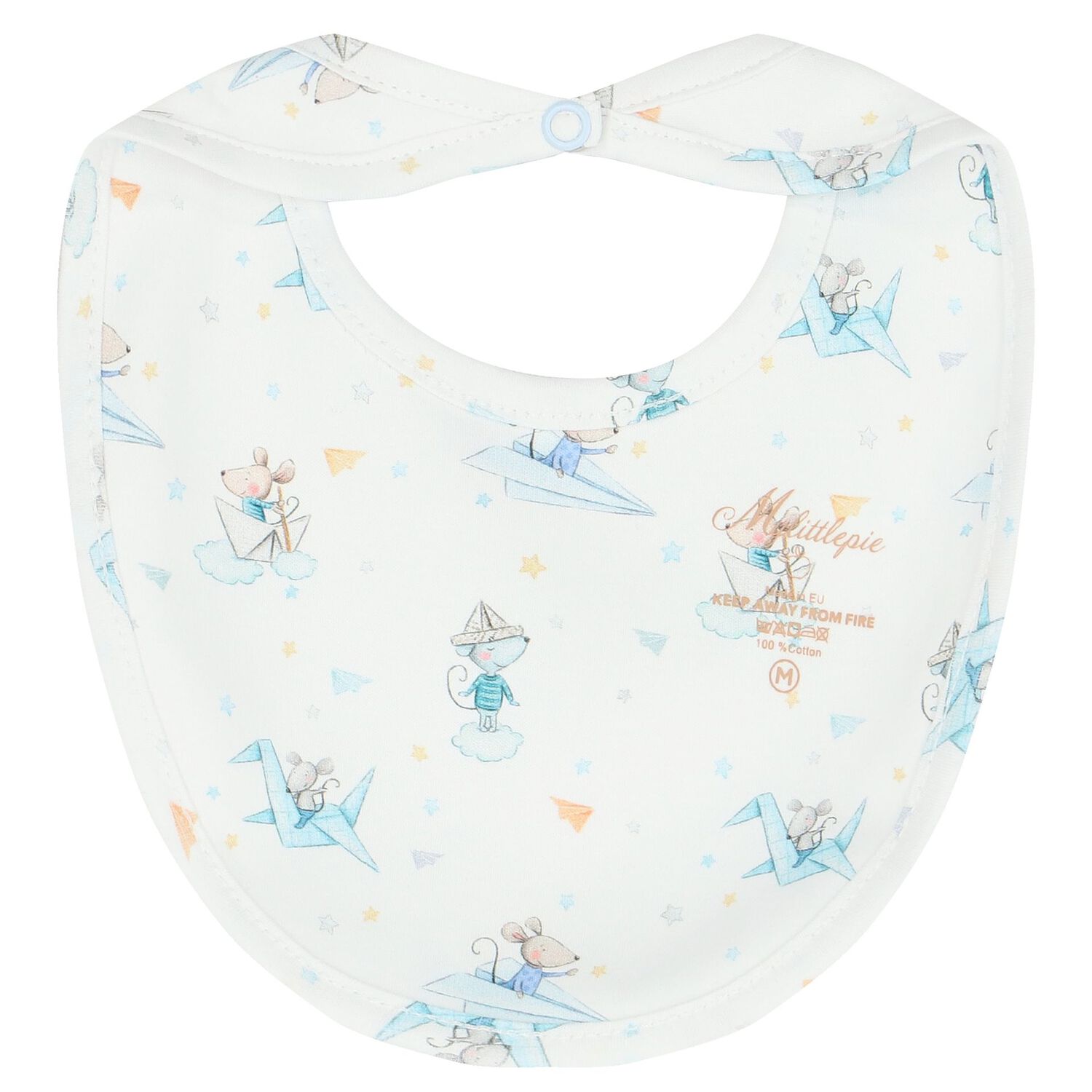 Baby Boys White Cute Mouse Babygrow Set, 1, hi-res