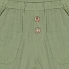 Younger Boys Green Shorts, 1, hi-res