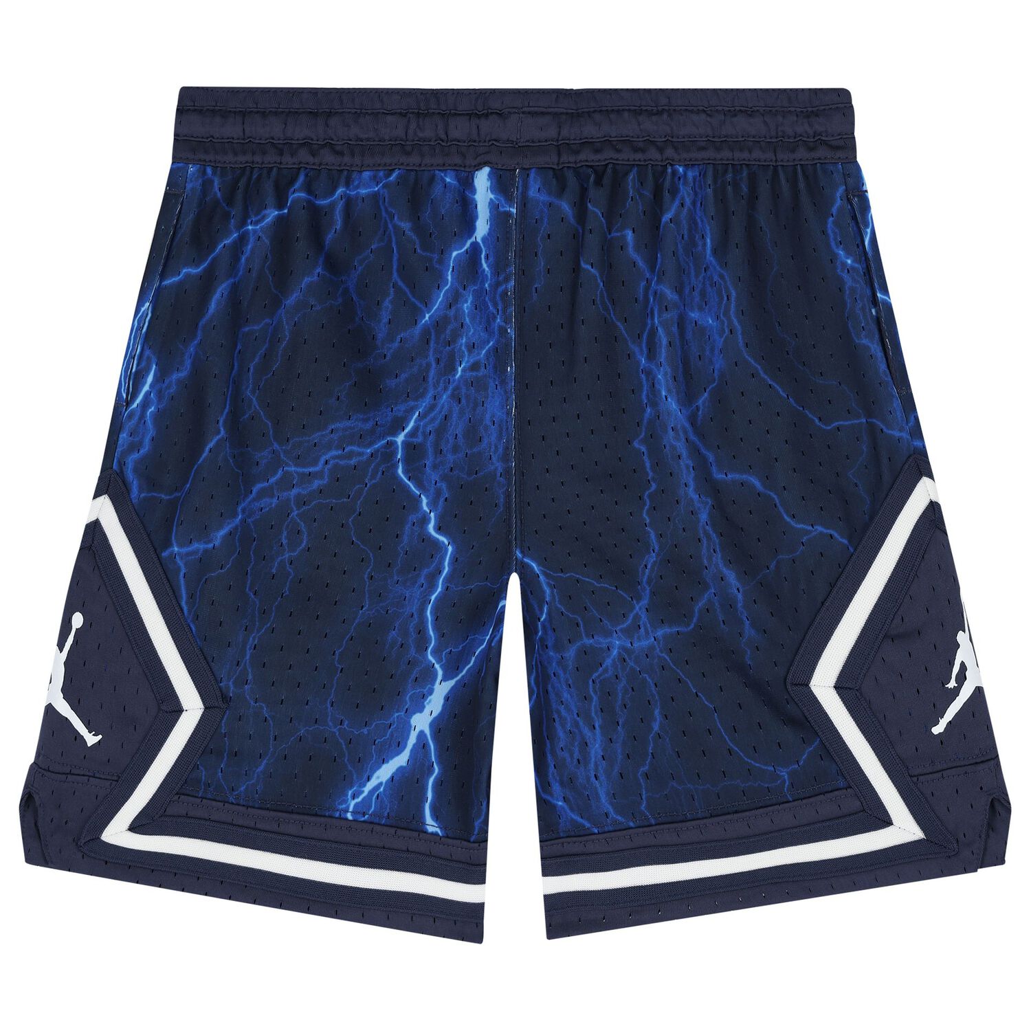 Boys Blue Jordan Logo Shorts, 2, hi-res