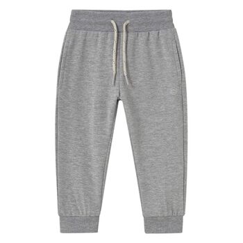 Younger Boys Grey Jersey Joggers