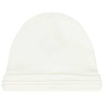 Ivory Star Logo Baby Hat
