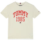 Boys Beige Logo T-Shirt, 1, hi-res