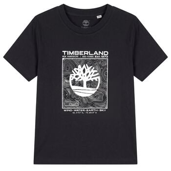 Boys Grey Logo T-Shirt