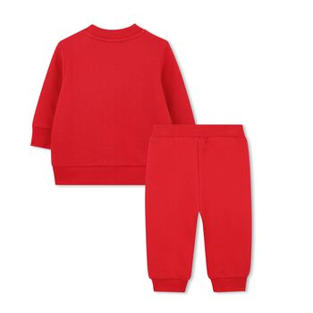 Younger Red Tiger Logo Tracksuit