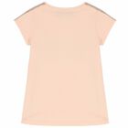 Girls Pink Logo T-Shirt, 2, hi-res