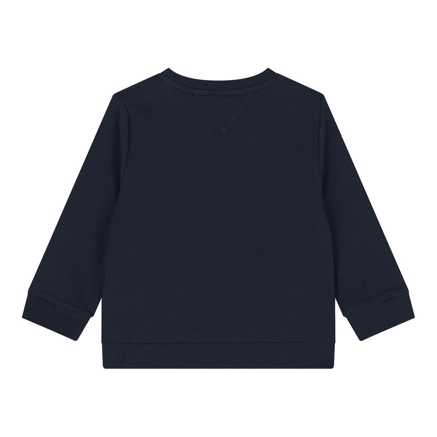 Baby Boys Navy Blue Logo Sweatshirt, 1, hi-res