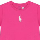 Girls Pink Logo T-Shirt, 1, hi-res