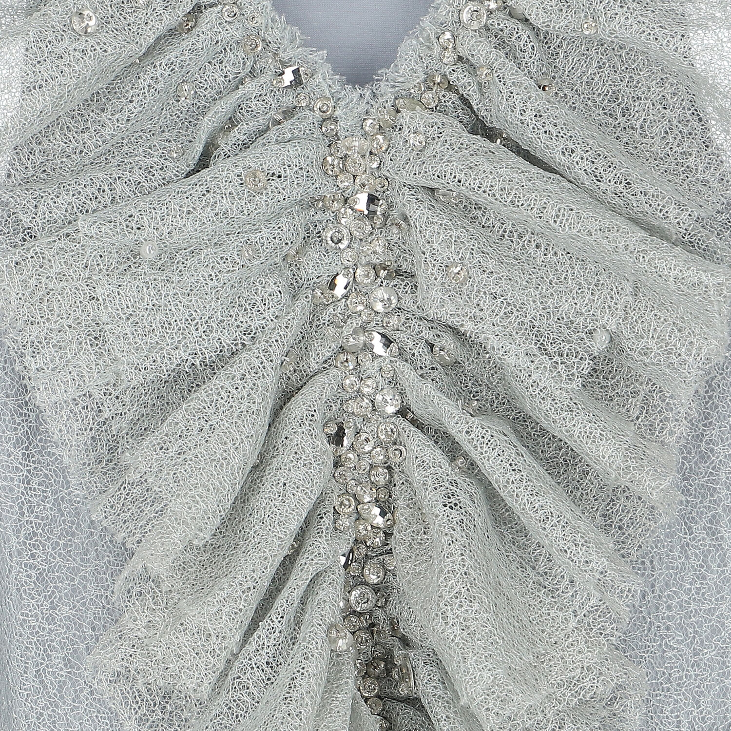 Girls Grey Embellished Dress, 1, hi-res image number null