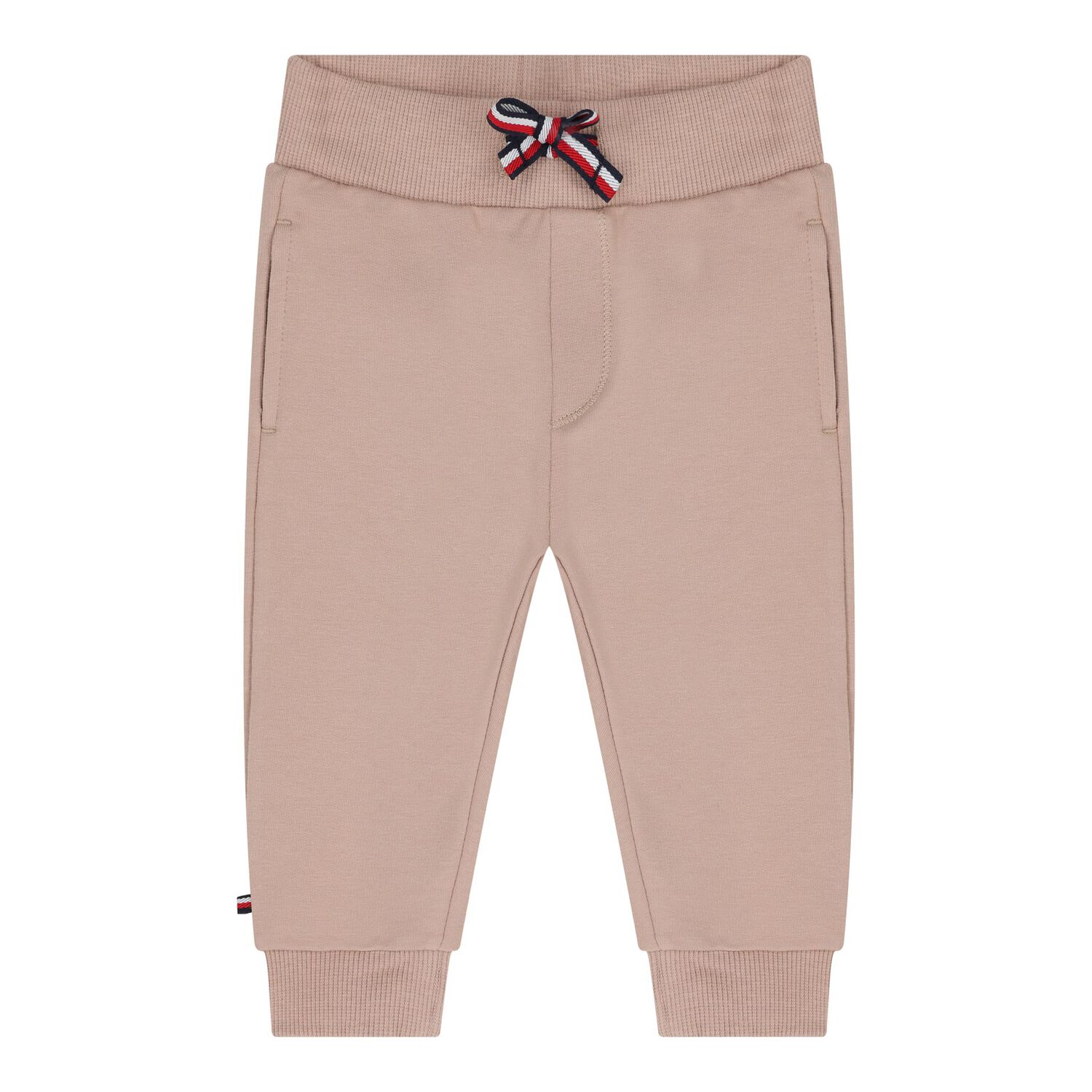 Baby Boys Beige Logo Tracksuit , 2, hi-res