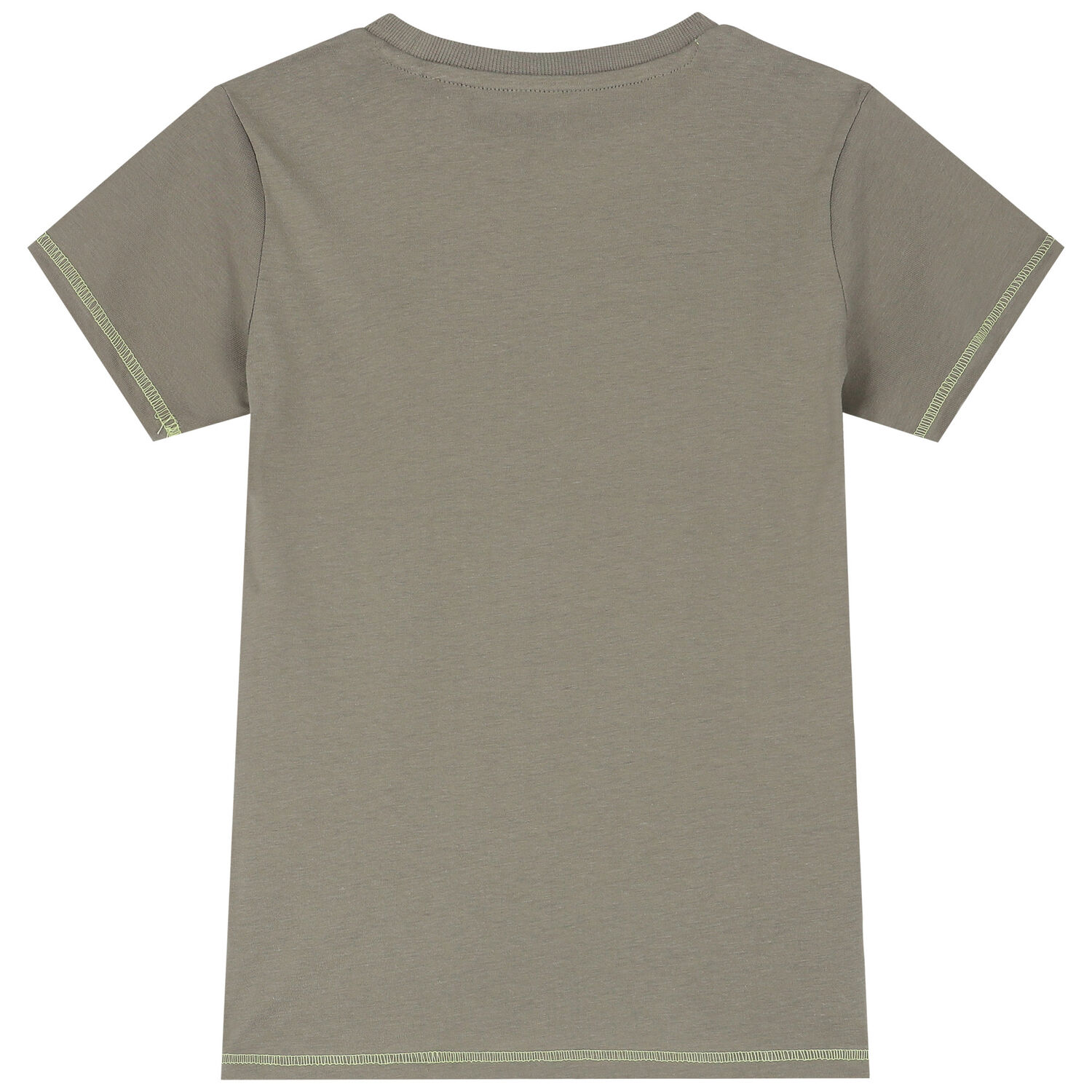 Boys Khaki Green Logo T-Shirt, 1, hi-res