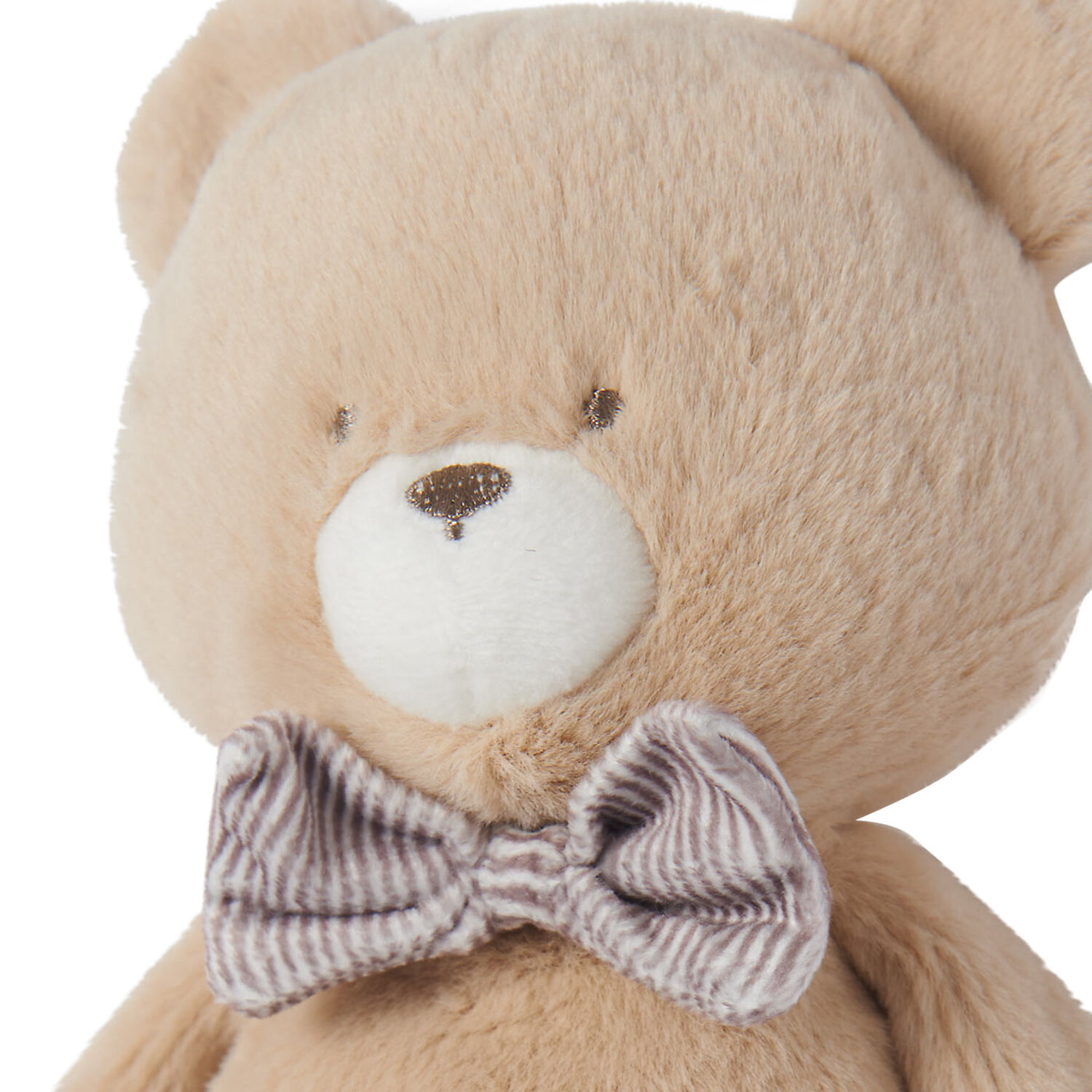 Beige & White Teddy Bear, 1, hi-res