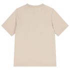 Beige Logo T-Shirt, 1, hi-res