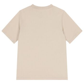 Beige Logo T-Shirt