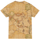 Boys Beige Geo Map Logo T-Shirt, 1, hi-res