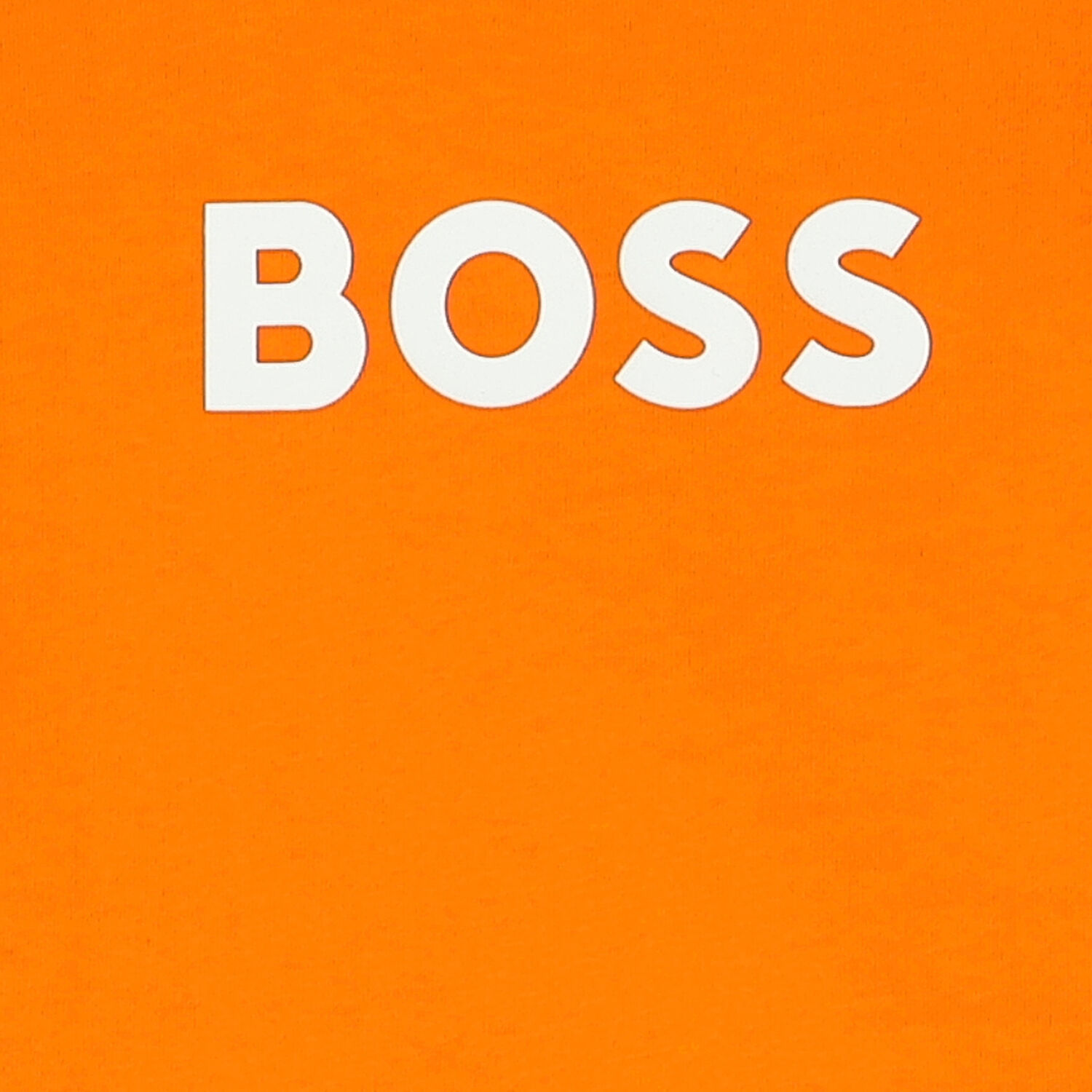 Younger Boys Orange Logo T-Shirt, 3, hi-res